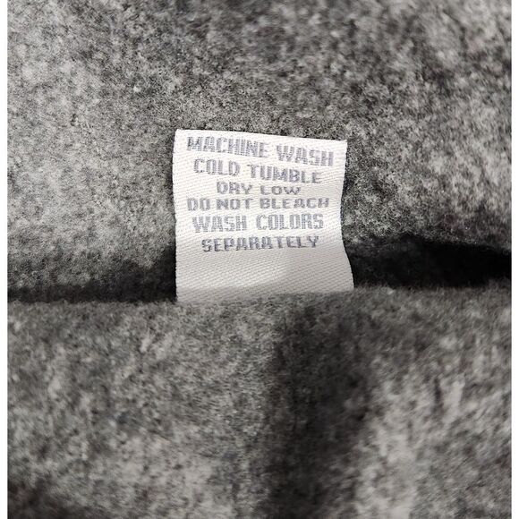 Vintage Jansport William & Mary Embroidered Logo Monogram Hoodie Sweatshirt, M - Picture 5 of 7